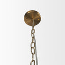 Britton Gold Metal w Clear Glass Globe 1-Light Pendant Light - Default Title
