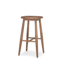 Ernest Medium Brown Wood Bar Stool - Default Title