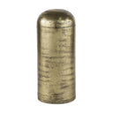 Quonset Extra Tall Brass Finished Aluminum Metal Pillar Object - Default Title