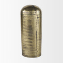 Quonset Extra Tall Brass Finished Aluminum Metal Pillar Object - Default Title