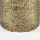 Quonset Extra Tall Brass Finished Aluminum Metal Pillar Object - Default Title