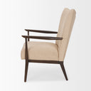 Argent Beige Boucle Accent Chair - Default Title