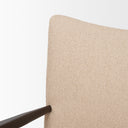 Argent Beige Boucle Accent Chair - Default Title