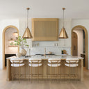 Fenton 180L x 180W x 230H Gold WGold Accents Pendant Light - Default Title