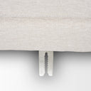 Halston Small Ottoman Oatmeal Performance Fabric - Default Title