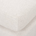 Halston Large Ottoman Oatmeal Performance Fabric - Default Title