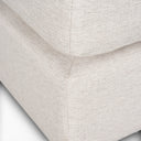 Halston Large Ottoman Oatmeal Performance Fabric - Default Title