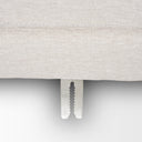 Halston Large Ottoman Oatmeal Performance Fabric - Default Title