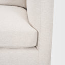 Halston Right Arm Sectional Piece Oatmeal Performance Fabric - Default Title