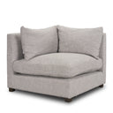 Halston Corner Light Grey Performance Fabric - Default Title