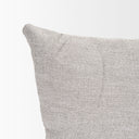 Halston Arm Pillow Light Gray Performance Fabric - Default Title
