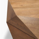 Arreto Hexagonal Hinged Solid Wood Top and Base Coffee Table - Default Title