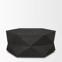 Arreto Hexagonal Hinged Solid Wood Top and Base Coffee Table - Default Title