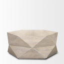 Arreto Hexagonal Hinged Solid Wood Top and Base Coffee Table - Default Title