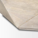 Arreto Hexagonal Hinged Solid Wood Top and Base Coffee Table - Default Title