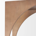 Bela Arched Shelving Unit Medium Brown Wood - Default Title