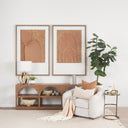 Edwards 26H Gold Metal Base w Cream Fabric Shade Table Lamp - Default Title