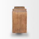 Eula Medium Brown Wood 4-Door Sideboard - Default Title
