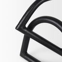 Locke Large Matte Black Metal Decorative Object - Default Title