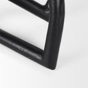 Locke Large Matte Black Metal Decorative Object - Default Title