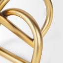 Locke Small Matte Gold Metal Decorative Object - Default Title