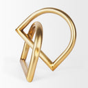 Locke Large Gold Metal Decorative Object - Default Title