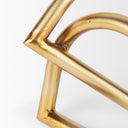 Locke Large Gold Metal Decorative Object - Default Title