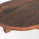 Iza Medium Brown Wooden Riser Set of 2 - Default Title