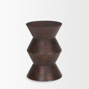 Odessa Dark Brown Wood Accent Table - Default Title