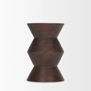 Odessa Dark Brown Wood Accent Table - Default Title
