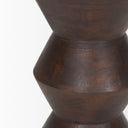 Odessa Dark Brown Wood Accent Table - Default Title