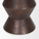 Odessa Dark Brown Wood Accent Table - Default Title