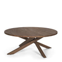 Solana Medium Brown Wood Coffee Table - Default Title