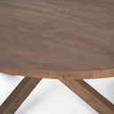 Solana Medium Brown Wood Coffee Table - Default Title
