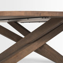 Solana Medium Brown Wood Coffee Table - Default Title