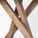 Solana Light Brown Wood Foyer Table - Default Title