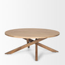 Solana Light Brown Wood Coffee Table - Default Title