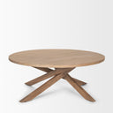 Solana Light Brown Wood Coffee Table - Default Title