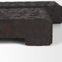Shira Reclaimed Dark Brown Wooden Riser Set of 2 - Default Title
