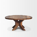 Heidi Reclaimed Brown Wooden Coffee Table - Default Title
