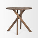 Solana Medium Brown Wood Foyer Table - Default Title