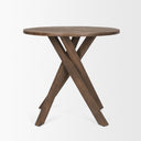Solana Medium Brown Wood Foyer Table - Default Title
