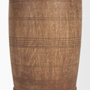 Porta Small Medium Brown Reclaimed Wooden Pot - Default Title