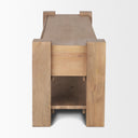 Beth Light Brown Wood Media Console - Default Title