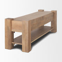 Beth Light Brown Wood Media Console - Default Title