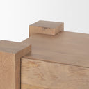 Beth Light Brown Wood Media Console - Default Title