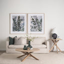 Jacklyn Grey Linen Square Decorative Pillow Cover - Default Title