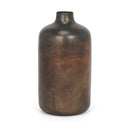 Daya Tall Antiqued Gold Metal Vase - Default Title