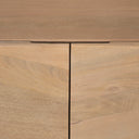 Darwin Light Brown Wooden 2 Door w 2 Shelves Accent Cabinet - Default Title