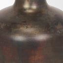 Daya Medium Antiqued Gold Metal Vase - Default Title